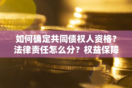 济南如何确定共同债权人资格？法律责任怎么分？权益保障技巧揭秘！