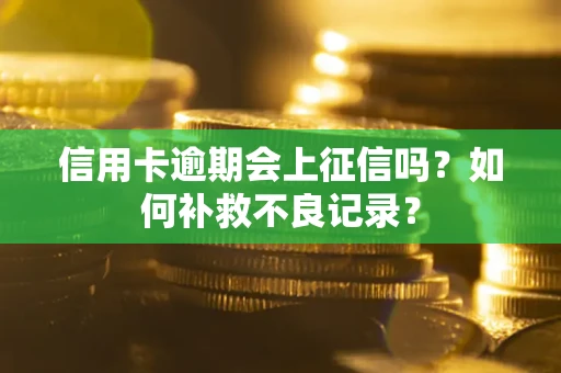 济南信用卡逾期会上征信吗？如何补救不良记录？