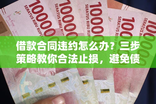 济南借款合同违约怎么办？三步策略教你合法止损，避免债务危机升级